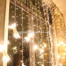 Linkable Design Curtain Light 2Mx3M connectable lighting Fairy String Light warm white